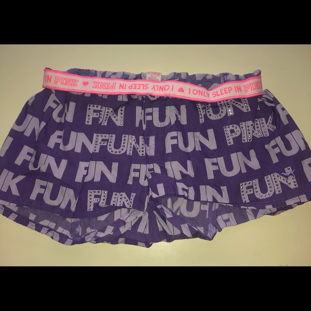 PINK Sleep Boxer Shorts